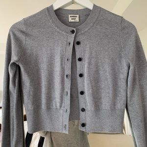 Aritzia Sunday Best Cropped Cardigan